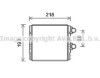 AVA QUALITY COOLING SB6081 Heat Exchanger, interior heating